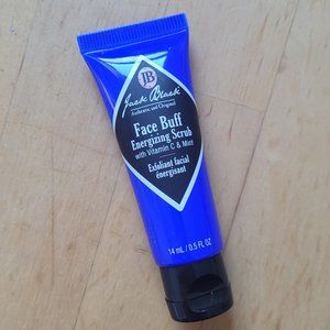 JACK BLACK Face Buff Energizing Scrub Exfoliant Travel Size 0.5 Fl Oz 14 ml .5